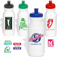 Recycled Squeeze Water Bottles