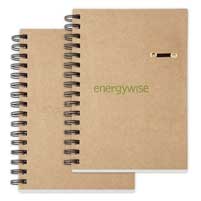 Hard Cover Spiral Bound Recycled Notebooks